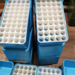 8 Bo&icirc;tes bleu de stockage munitions