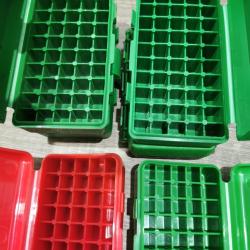 6 Bo&icirc;tes divers couleurs stockage munitions