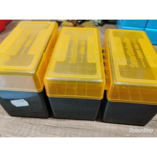 3 Bo�tes jaune stockage munitions