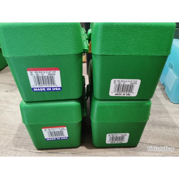 4 Bo�tes verte 50-10 stockage munitions