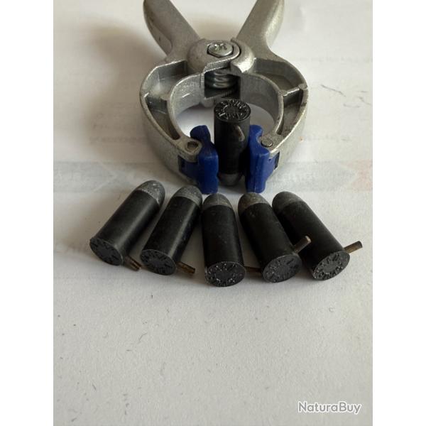 6 balles � broches 7 mm spalek arm