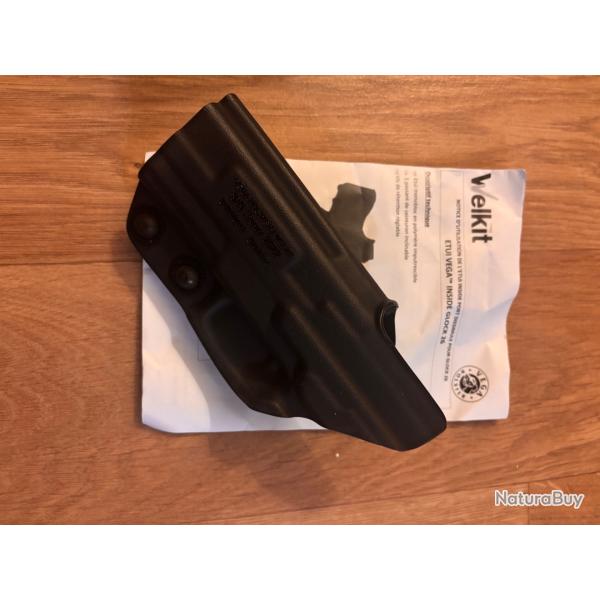 Holster VEGA inside port discret pour Sig et Glock 26