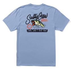 Tee Shirt Manches Courtes Salty Crew Castoff Standart Bleu
