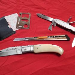 couteau lot divers laguiole