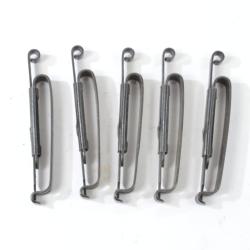 Lot  x 5 Clip clips Alice pour sac a dos, gilet tactique. Surplus Mat&eacute;riel US am&eacute;ricain Vietnam Golf