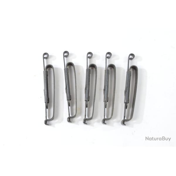 Lot  x 5 Clip clips Alice pour sac a dos, gilet tactique. Surplus Mat�riel US am�ricain Vietnam Golf