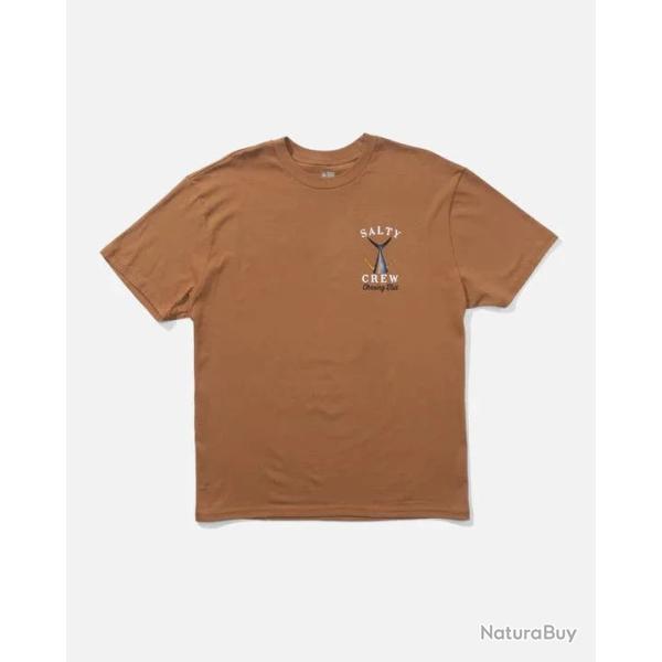 Tee Shirt Manches Courtes Salty Crew Tailed Camel