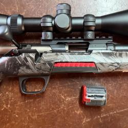 PACK WINCHESTER XPERT VARMINT CARBON + LUNETTE 3-9X40 + SILENCIEUX + MUNITIONS + VALISE