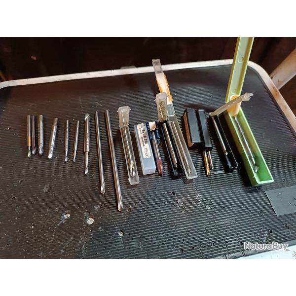 Lot de 16 for�ts professionnels Extra court ou a pointerFraisa France walter prototyp etc