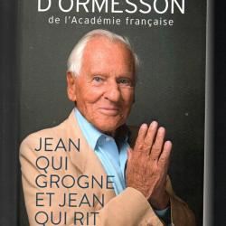 jean qui grogne et jean qui rit de jean d'ormesson
