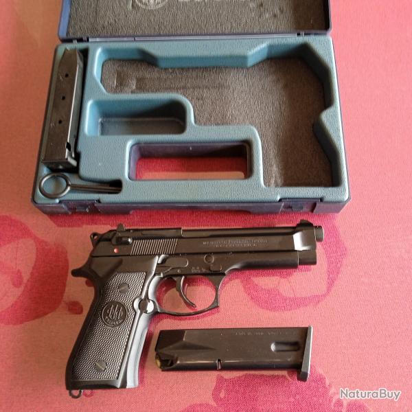 pistolet beretta model 92 premiere main tir� 300 munitions
