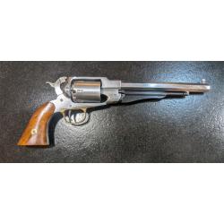 Superbe Remington 1858 New Model Army - Cal .44 - Armi San Marco - Look Inox / M&eacute;canique Parfaite