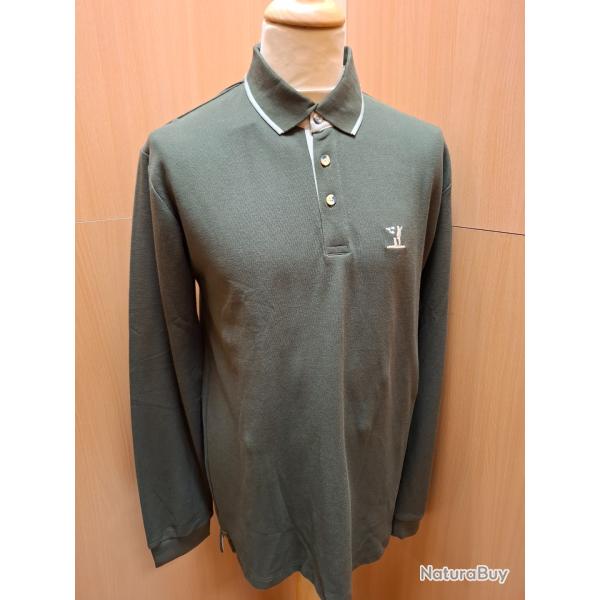 Polo Homme PERCUSSION manches longues T.L