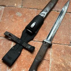 Ba&iuml;onnette allemande 98k monomatricule - WW2