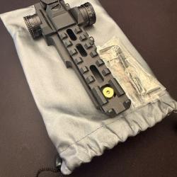 - ZB light PRO Universal - Bloc de zerotage - Montage / Rehausse reglable. 90moa elev / 60moa derive