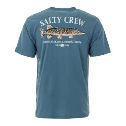 Tee Shirt Manches Courtes Salty Crew Euro Pike Premium Bleu