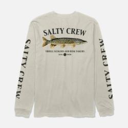 Tee Shirt Manches Longues Salty Crew Euro Pike Premium Moonbeam
