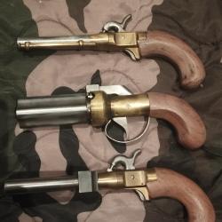 Pistolets poudre noire cmc