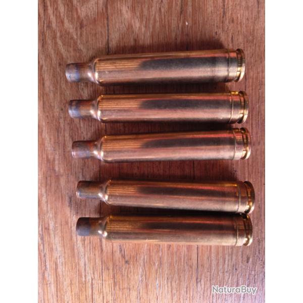 5 douilles 240 Weatherby magnum