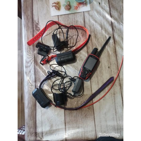 Bonjour, je vend une centrale Garmin Astro 320 fr accompagn� de 2 collier dc 40 quasi neuf, chargeur