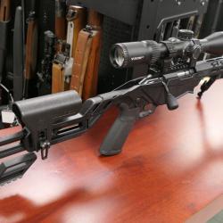 STOP AFFAIRE  RUGER PRECISION RIMFIRE  22LR + LUNETTE VORTEX 6-24X50 + BIPIED + SILENCIEUX