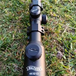 Lunette Walter 4&times;32CI aff&ucirc;t approche pour 222 rem