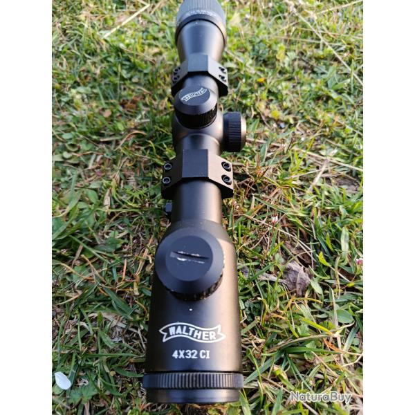 Lunette Walter 4�32CI aff�t approche pour 222 rem
