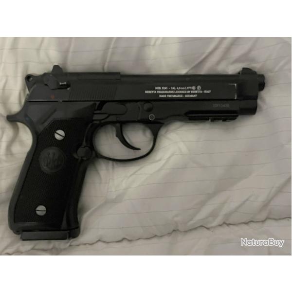 Beretta M9A1 4.5mm Bille d'Acier co2