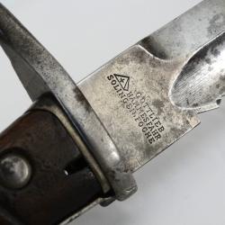 Ba&iuml;onnette allemande S98/05 &agrave; dents de scie - Hammesfahr 1916