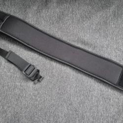 bretelle carabine neoprene noir
