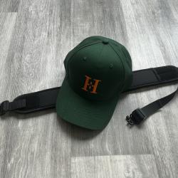 bretelle carabine neoprene noir + casquette