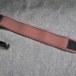 bretelle carabine neoprene marron
