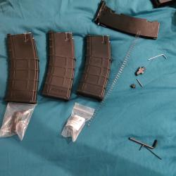 Chargeur ghk g5&times;3 + chambre ghk hop up m4 et block hop up ghk