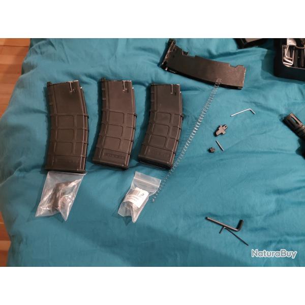 Chargeur ghk g5�3 + chambre ghk hop up m4 et block hop up ghk