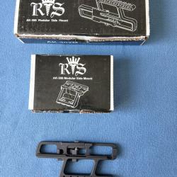 Support avec rail picatinny.