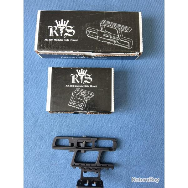 Support avec rail picatinny.