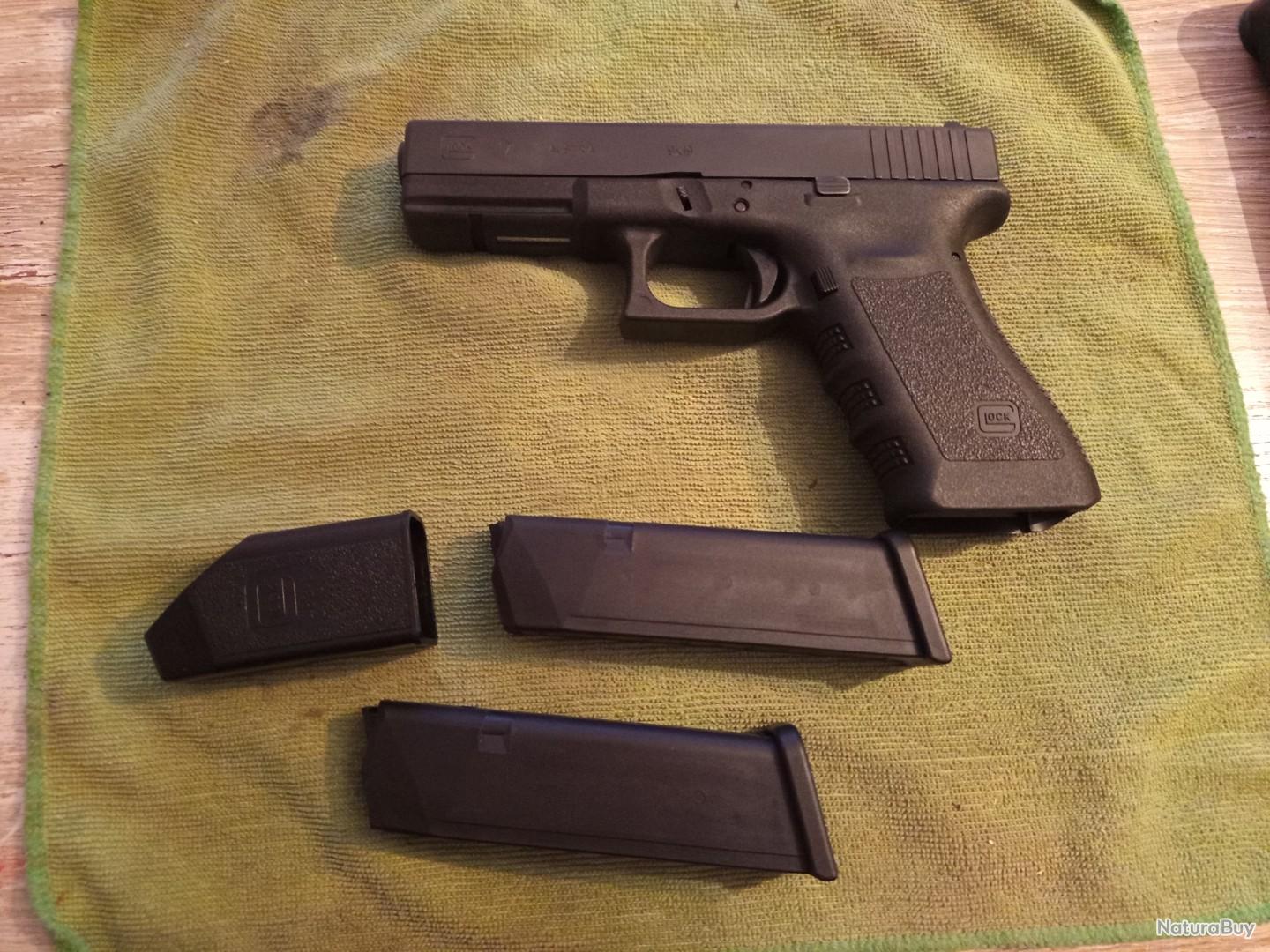 Glock 17 GEN3 9x19 - Pistolets de Catégorie B (14664374)