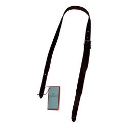 BRETELLE FUSIL NON DOUBLEE 25MM CUIR ANTIQUE SAUVAGE