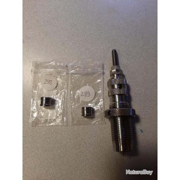 Recalibreur de collet TPM en 6.5x47 avec bushing