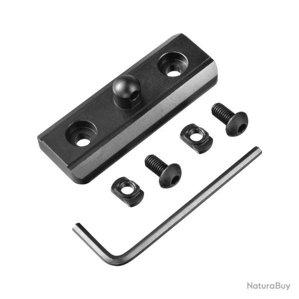 ADAPTATEUR M-LOK AVEC GRENADI�RE POUR BIPIED TYPE HARRIS