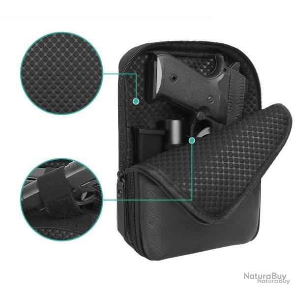 SACOCHE DISCR�TE POUR ARME DE POING - LIVRAISON GRATUITE