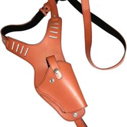 HOLSTER D'&Eacute;PAULE DROITIER - MARRON - LIVRAISON GRATUITE