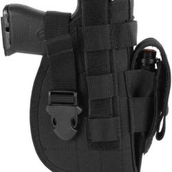 HOLSTER UNIVERSEL AVEC PORTE CHARGEUR - DROITIER - LIVRAISON GRATUITE