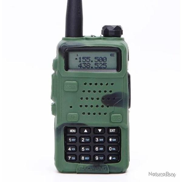 HOUSSE DE PROTECTION CAMO BAOFENG UV-5R - LIVRAISON GRATUITE
