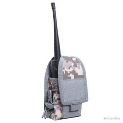 HOUSSE POUR RADIO BAOFENG SYST&Egrave;ME MOLLE - CAMO ACU - LIVRAISON GRATUITE
