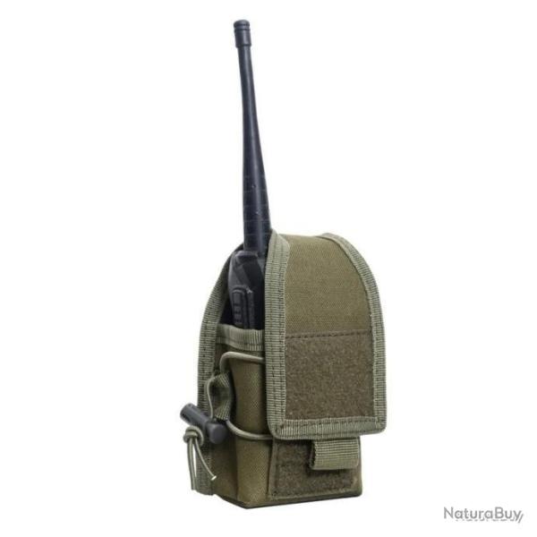 HOUSSE POUR RADIO BAOFENG SYST�ME MOLLE - VERT - LIVRAISON GRATUITE