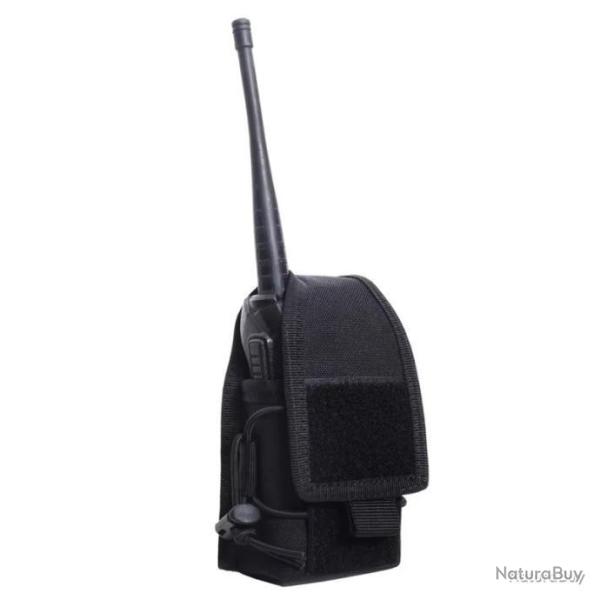 HOUSSE POUR RADIO BAOFENG SYST�ME MOLLE - NOIR - LIVRAISON GRATUITE