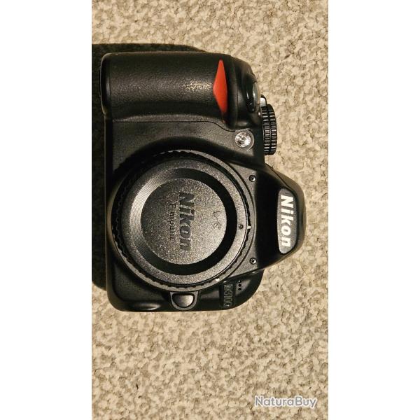 Lot de 3 appareils photo / cam�ra vintage - Nikon D3100 pour pi�ces +cam�ra Super 8 Eumig Sound 30