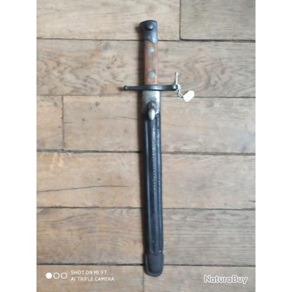 Ba�onnette Italie model 1891 WW1/WW2