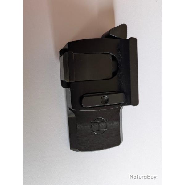 Montage HMS amovible sur rail weaver de 21 mm pour Leica Tempus , Docteur , Kahles etc ...